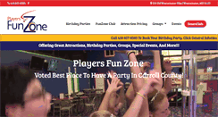 Desktop Screenshot of playersfunzone.com